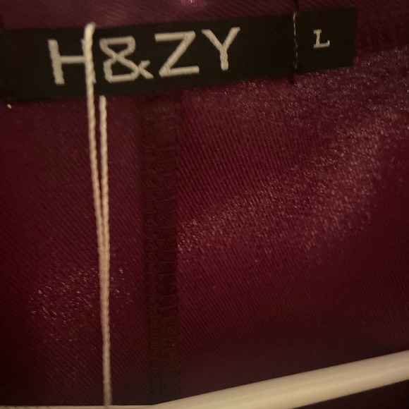 Women’s Size Large Long tailcoat/jacket lightweight, cropped front long in back - Picture 8 of 10